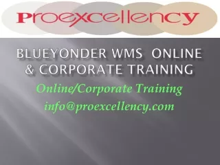 online corporate training info@proexcellency com