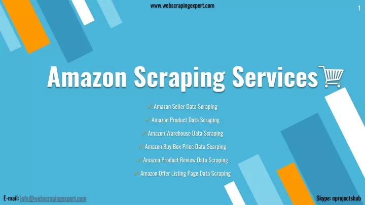 amazon scraping services