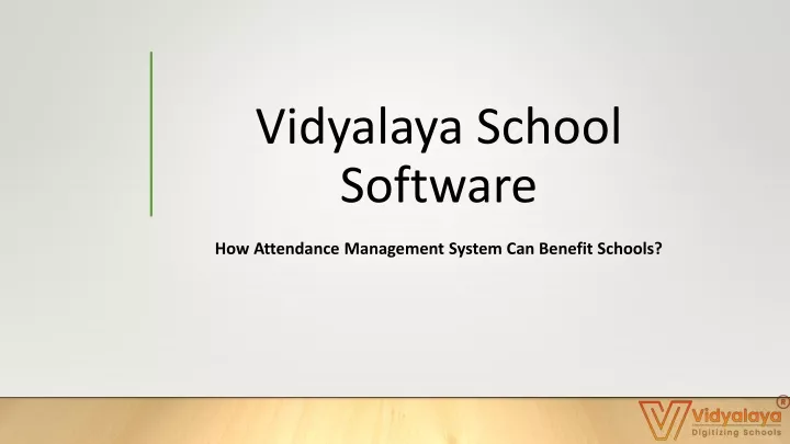 vidyalaya school software