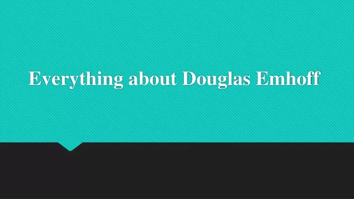 everything about douglas emhoff