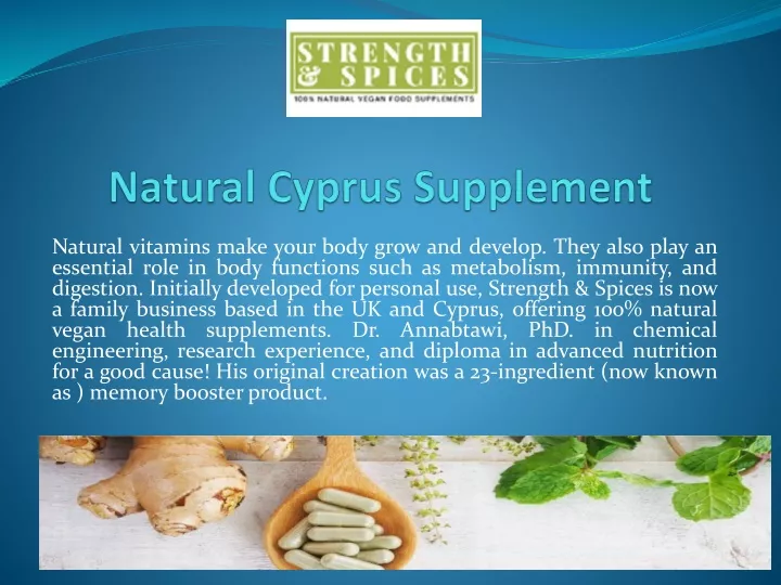 natural cyprus supplement