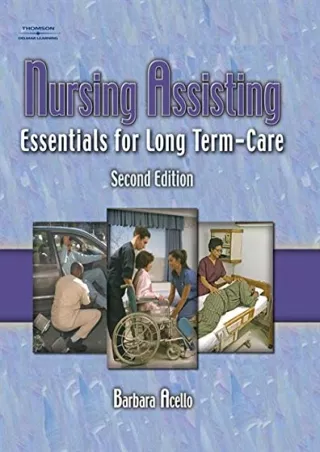 DOWNLOAD Nursing Assisting Essentials for Long Term Care