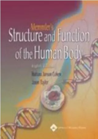 READING Memmler s Structure And Function Of The Human Body Structure and