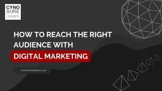 How to Reach the Right Audience with Digital Marketing