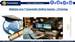 Ableton Live 7: The Essentials Online Course 2022