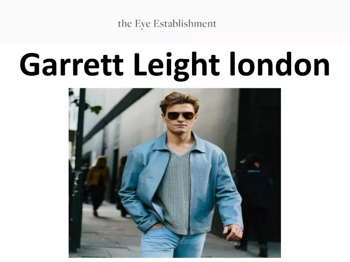 garrett leight london