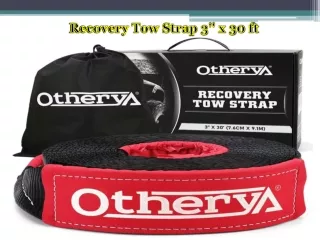 recovery tow strap 3 x 30 ft