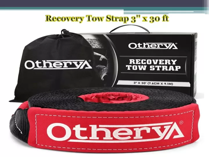 recovery tow strap 3 x 30 ft