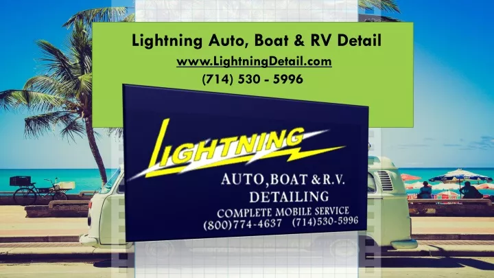 lightning auto boat rv detail