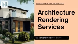 Architecture Rendering Services | Masitects