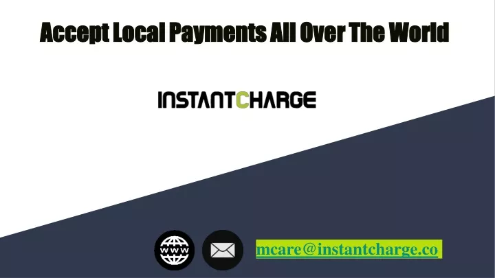 accept local payments all over the world accept