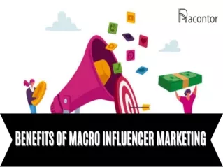 Benefits of Macro Influencer Marketing