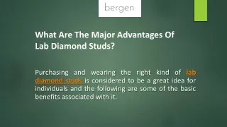 What Are The Major Advantages Of Lab Diamond