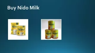 Buy Nido Milk