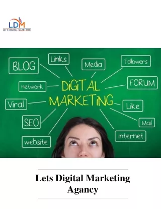 Best Digital Marketing Agency In Delhi | Lets Digital Marketing