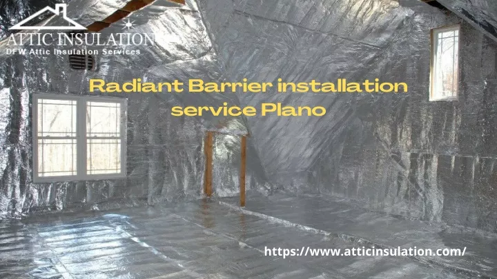 radiant barrier installation service plano