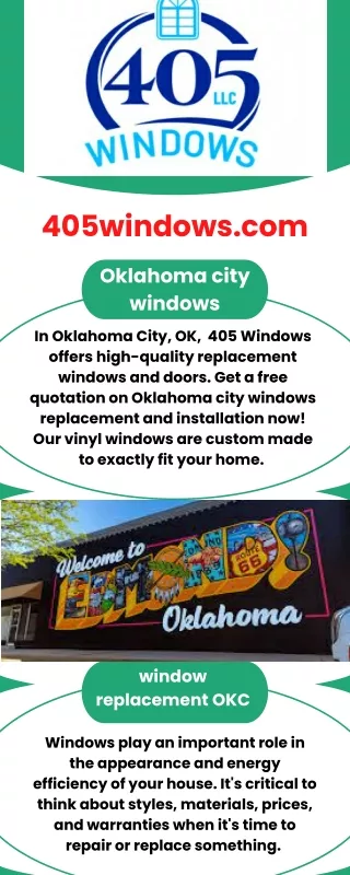 Oklahoma city windows