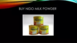 Buy Nido Milk Powder