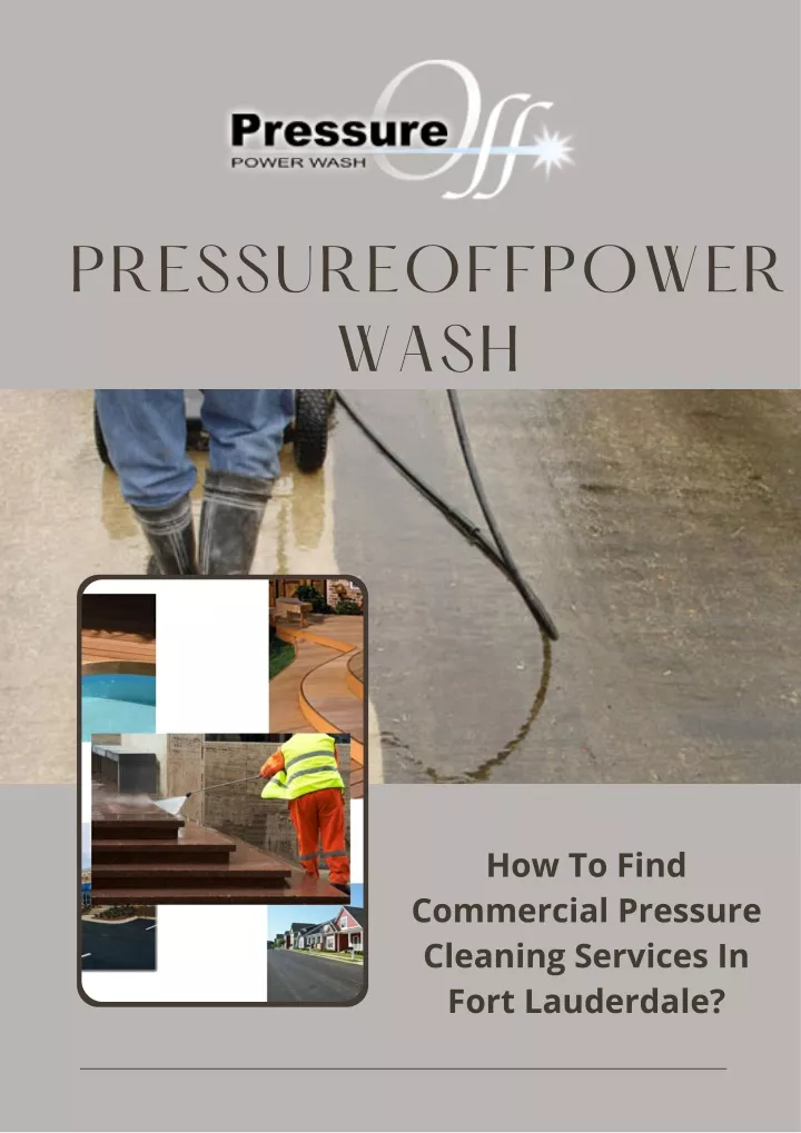 pressureoffpower wash