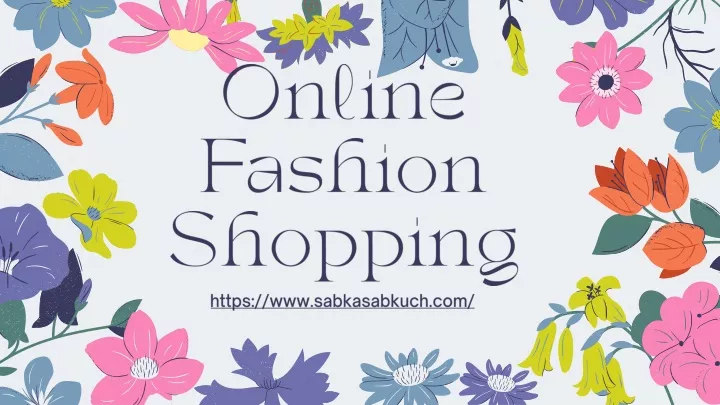 online fashion shopping