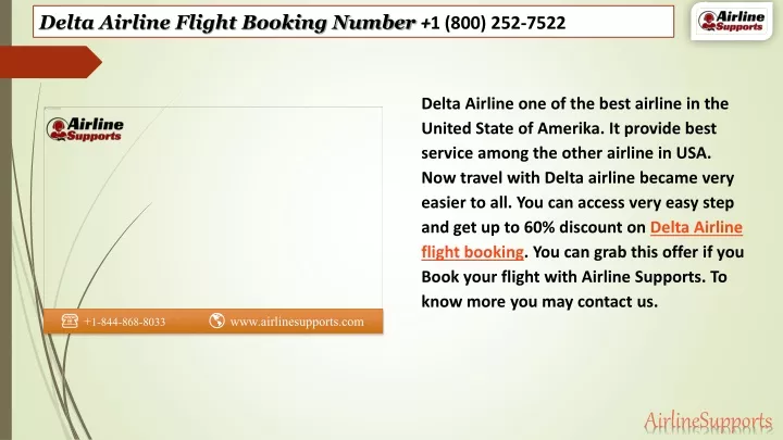 delta airline flight booking number 1 800 252 7522