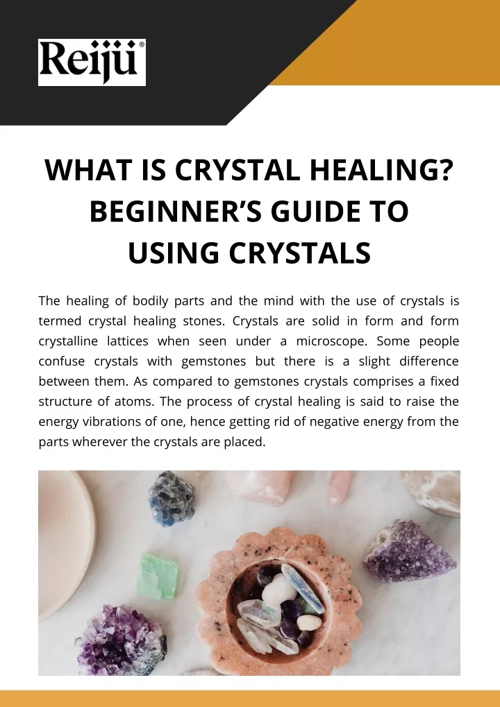 what is crystal healing beginner s guide to using