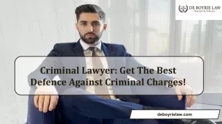 Criminal Defence Law Firm Toronto