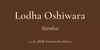 lodha oshiwara mumbai