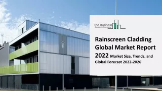 rainscreen cladding global market report 2022