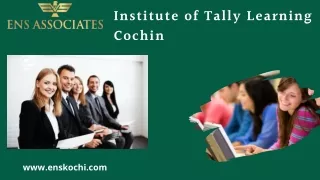 institute of tally learning cochin