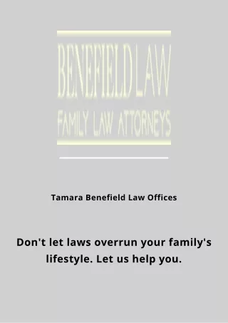 Tamara Benefield Law Offices