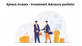 Ajmera Investx - Investment Advisory portfolio | Ajmera x-change