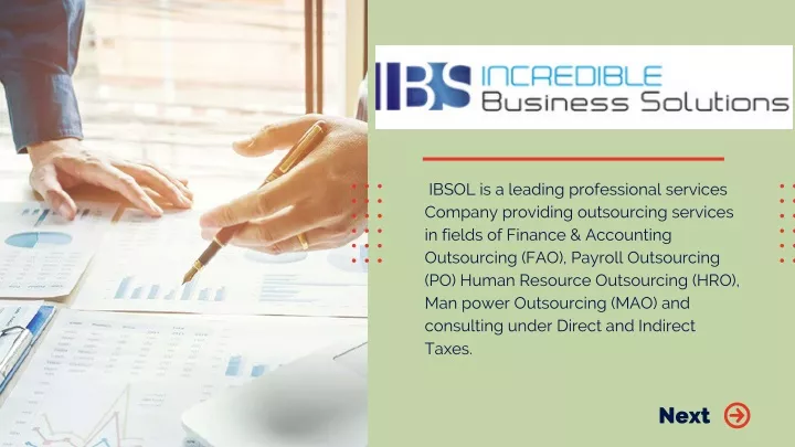 ibsol is a leading professional services company