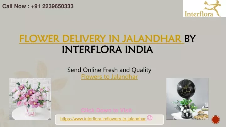 flower delivery in jalandhar by interflora india
