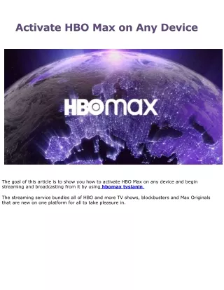 hbomax com tv sign in and enter this code Archives?