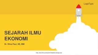 Sejarah ilmu Ekonomi