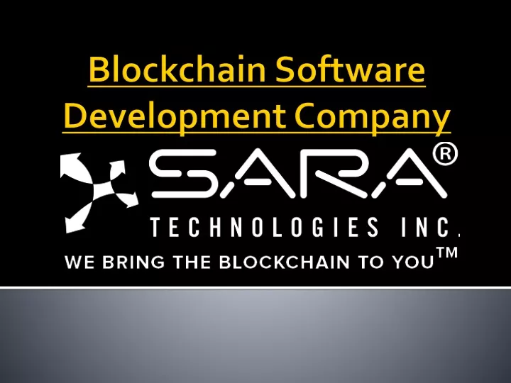 blockchain software development company