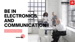 be in electronics and communication