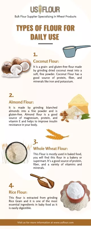 Types Of Flour For Daily Use