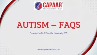 autism faqs