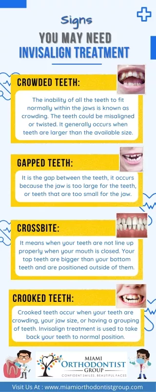 Signs You May Need Invisalign Treatment