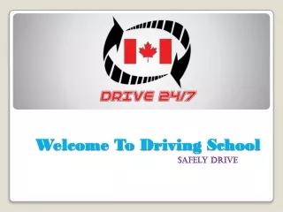 Best Driving school in Vaughan