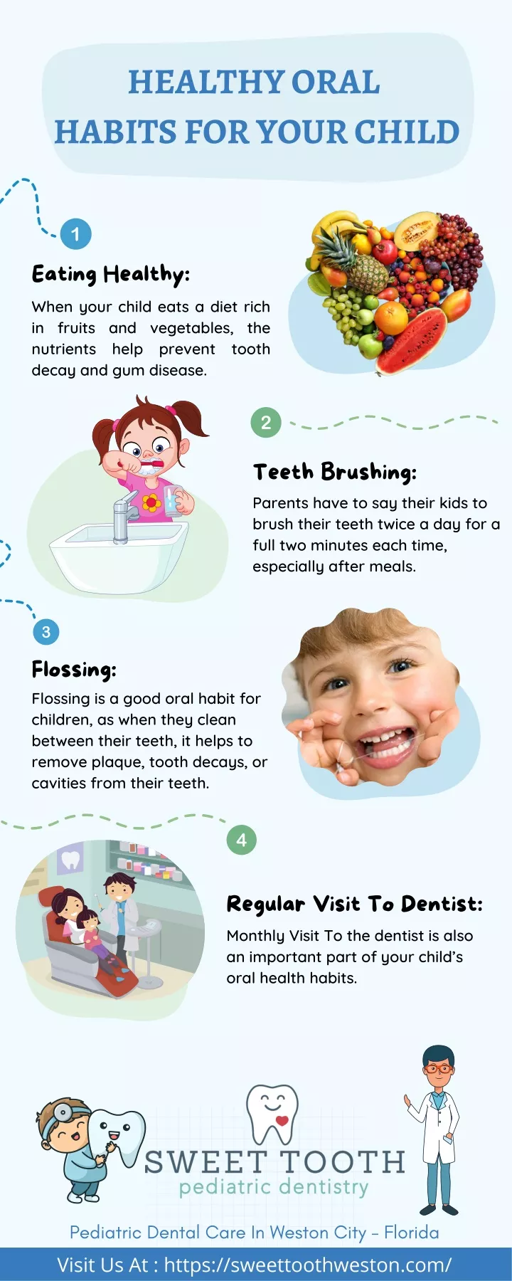 healthy oral habits for your child