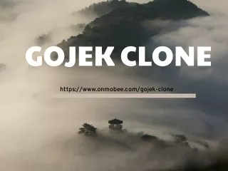 Gojek Clone
