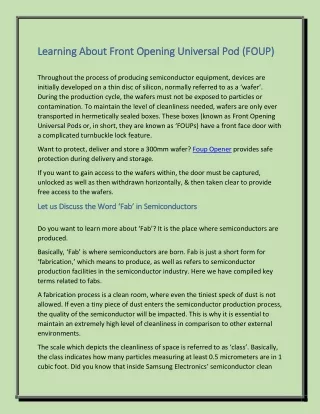 learning abo learning about front opening