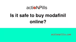 Is it safe to buy modafinil online_ onsale