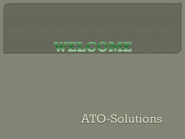 ato solutions