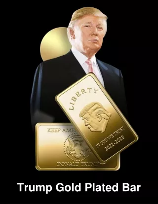 Donald Trump Gold coin 2017 gold plated collectable coin