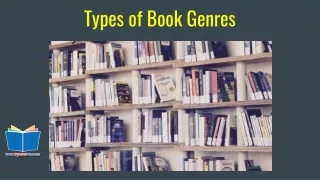types of book genres