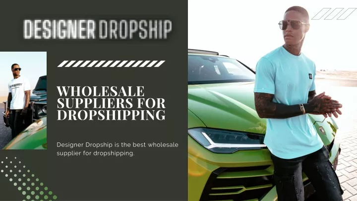 wholesale suppliers for dropshipping